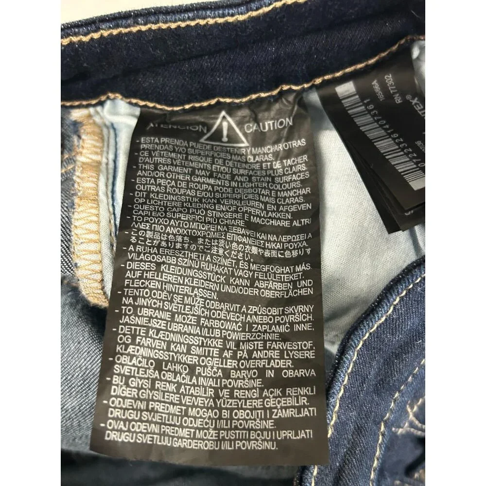 Zara Women’s US Size 4 Dark Wash Mid Rise Bootcut Jeans 33 Inch Inseam - Picture 13 of 16